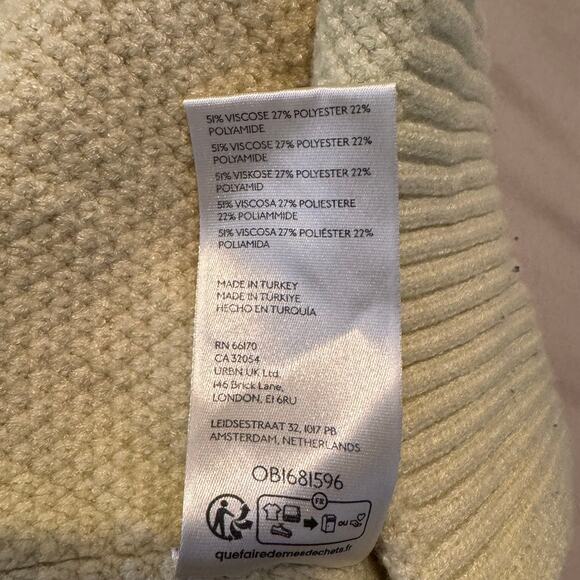 Free People Lizzy 1/4 Zip Sweater Vest - Size M - Picture 7 of 7